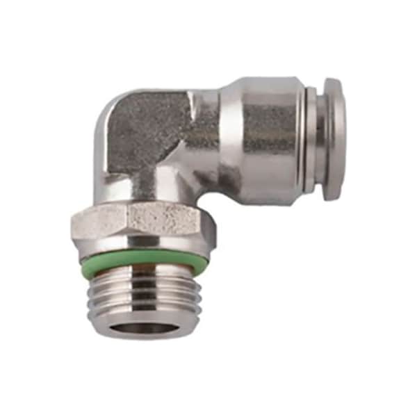 Alpha Technologies Aignep USA Swivel Male Elbow Stainless Steel 10mm Tube x 1/2" Swift-Fit 60111X-10-1/2 - main